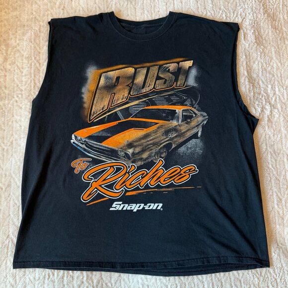Snap On Tools Promo Aop Shirt "Rust To Riches" Mens 2XL - Picture 1 of 5